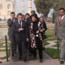 Mr. Nicolas Sarkozy, The President of France with Tour Guide on right